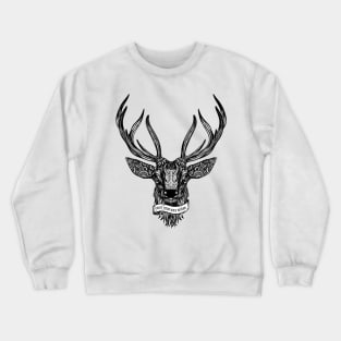 DEER ILLUSTRATION Crewneck Sweatshirt